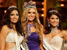 Parvathy, 1st runner-up at Miss World