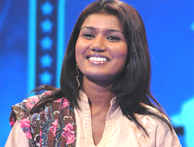 Vaishali, the first female reality-show-star