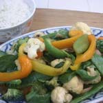 Thai Stir Fried Vegetables, 