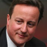 Cameron copies his favourite passages from the Bible