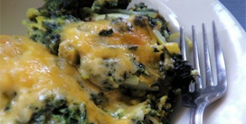 Recipe: Baked Spinach with Cheese 