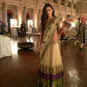 Demi Moore tweets ghagra-choli pic from pal’s Jodhpur b’day bash   