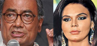 Digvijay Singh has gone out of his senses, alleges Rakhi Sawant