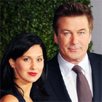 Alec Baldwin works out with wife