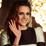 Kristen Stewart reveals bra in see-through top