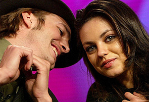 Ashton Kutcher and Mila Kunis are inseparable on lunch date in LA  