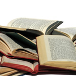Translations, young India & health on book shelf