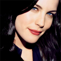 Liv Tyler sports rock star look in ad