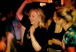 Hillary Clinton turns dance floor sensation at Colombia nightclub 