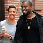West prefers Kim`s natural look