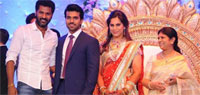 Ram Charan-Upasana’s wedding reception was lavish