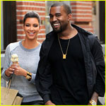 Kanye takes Kim around Paris in Lamborghini she bought for his b’day  