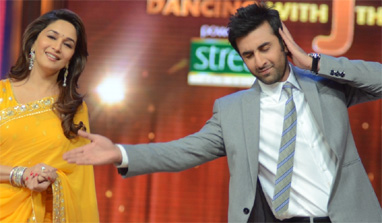 Ranbir woos Madhuri with `Main shayar toh nahin`