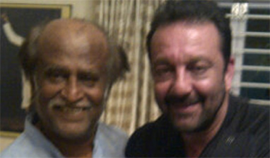 Sanjay Dutt`s rendezvous with Rajinikanth
