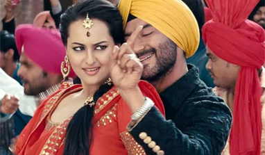 Ajay Devgn continues dancing spree with `Taki o taki`