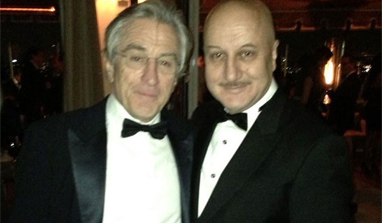 Anupam Kher attends SAG Awards with Robert De Niro