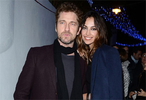 Gerard Butler `happier` with Romanian model Madalina Ghenea