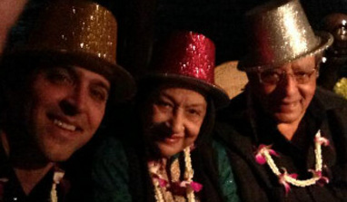 Hrithik Roshan rings in New Year with family on private yacht