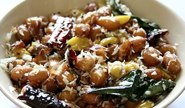 Recipe: Peanuts Sundal