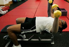 Burn body fat with cardio, weight training