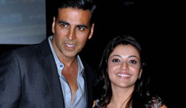Akshay Kumar and Kajal bond over Punjabi food!