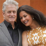 Catherine Zeta Jones and Michael Douglas `not splitting`   