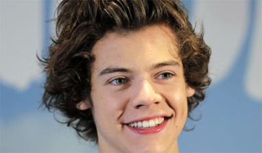 Harry Styles hit in the crotch by fan-flung shoe during gig