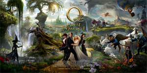 `Oz the Great and Powerful` tops box office with 80.1-million-dollar debut