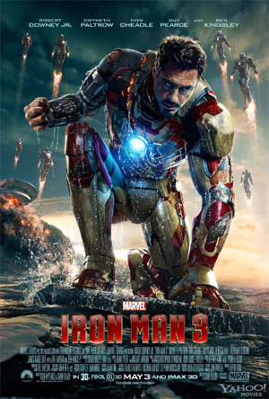 'Iron Man 3' rules International box office with $195.3m weekend earnings