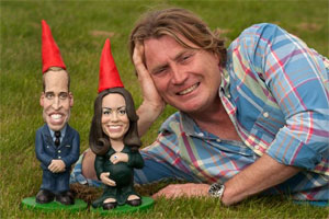 William-Kate gnome statues to raise money for kids