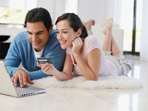 Now go virtual shopping in cafe!