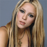 Shakira models with cheetahs?