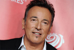 Bruce Springsteen holidays with elderly mother