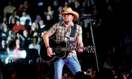 Four hurt in partial stage collapse after Luke Bryan concert