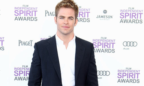 It was a real cyclone of insanity with Lindsay Lohan: Chris Pine