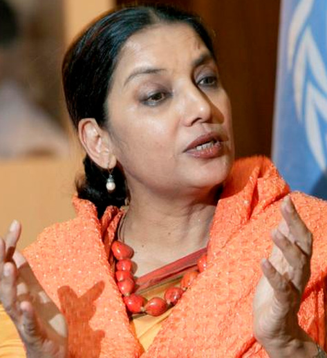 Back pain-stricken Shabana Azmi off to Kolkata 