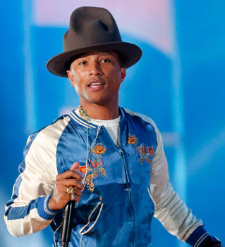 Pharrell Williams, Maroon 5 to perform at music festival