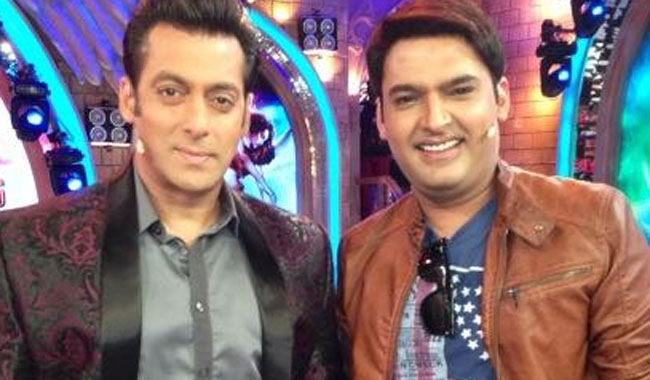 Kapil Sharma going great, shoots with Salman Khan!