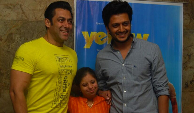 Riteish Deshmukh thanks Salman Khan